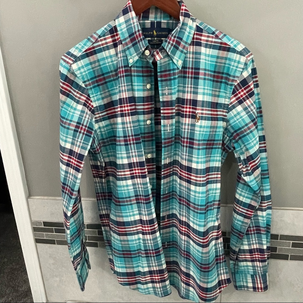 Polo Ralph Lauren button down shirt.